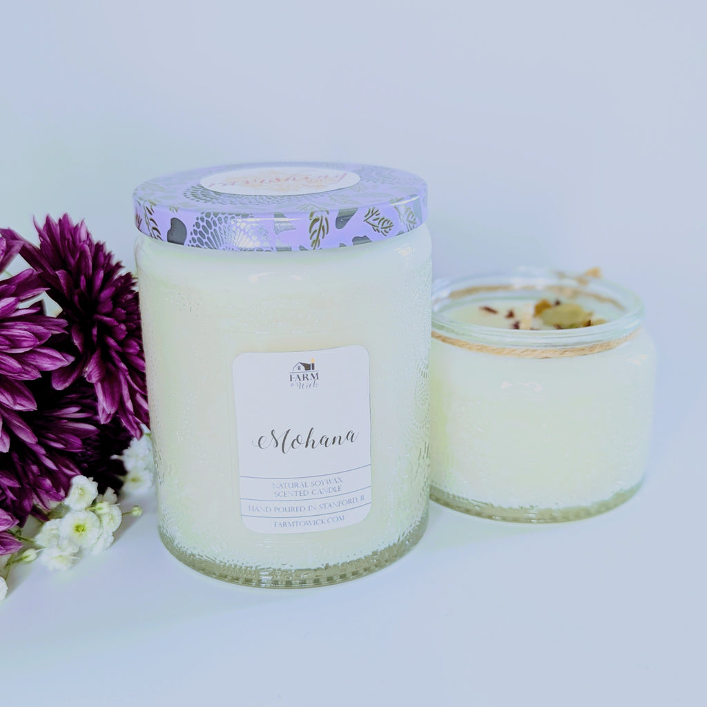 Mohana Soy Wax Candle 8 oz.