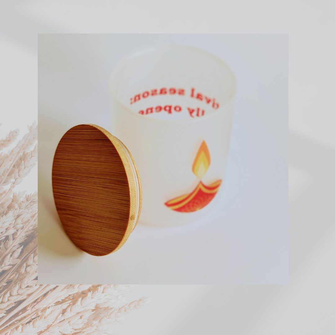 Customizable Frosted Jar Set