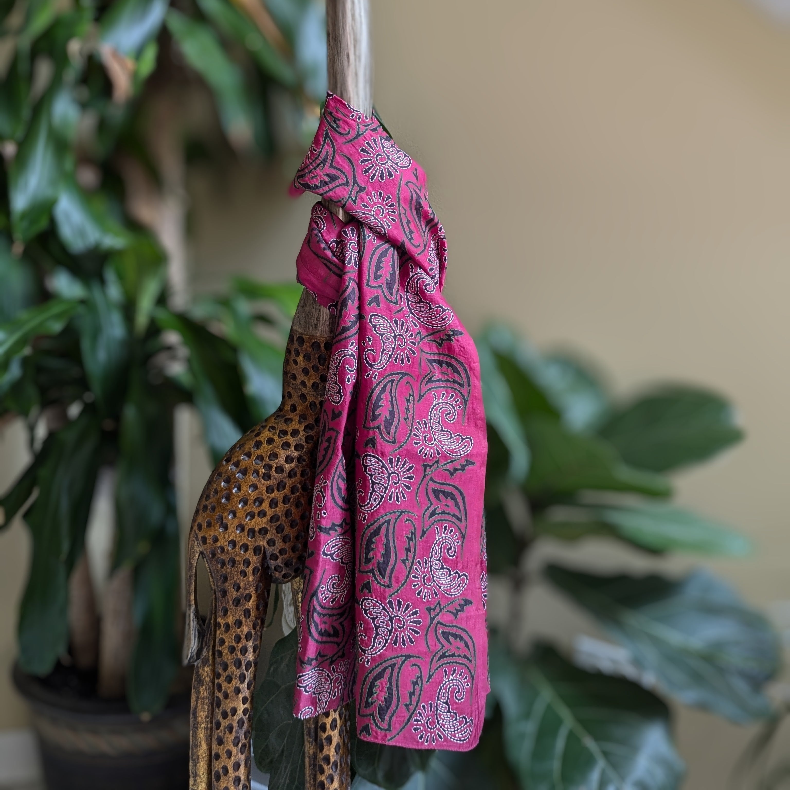 Kantha Silk Stole