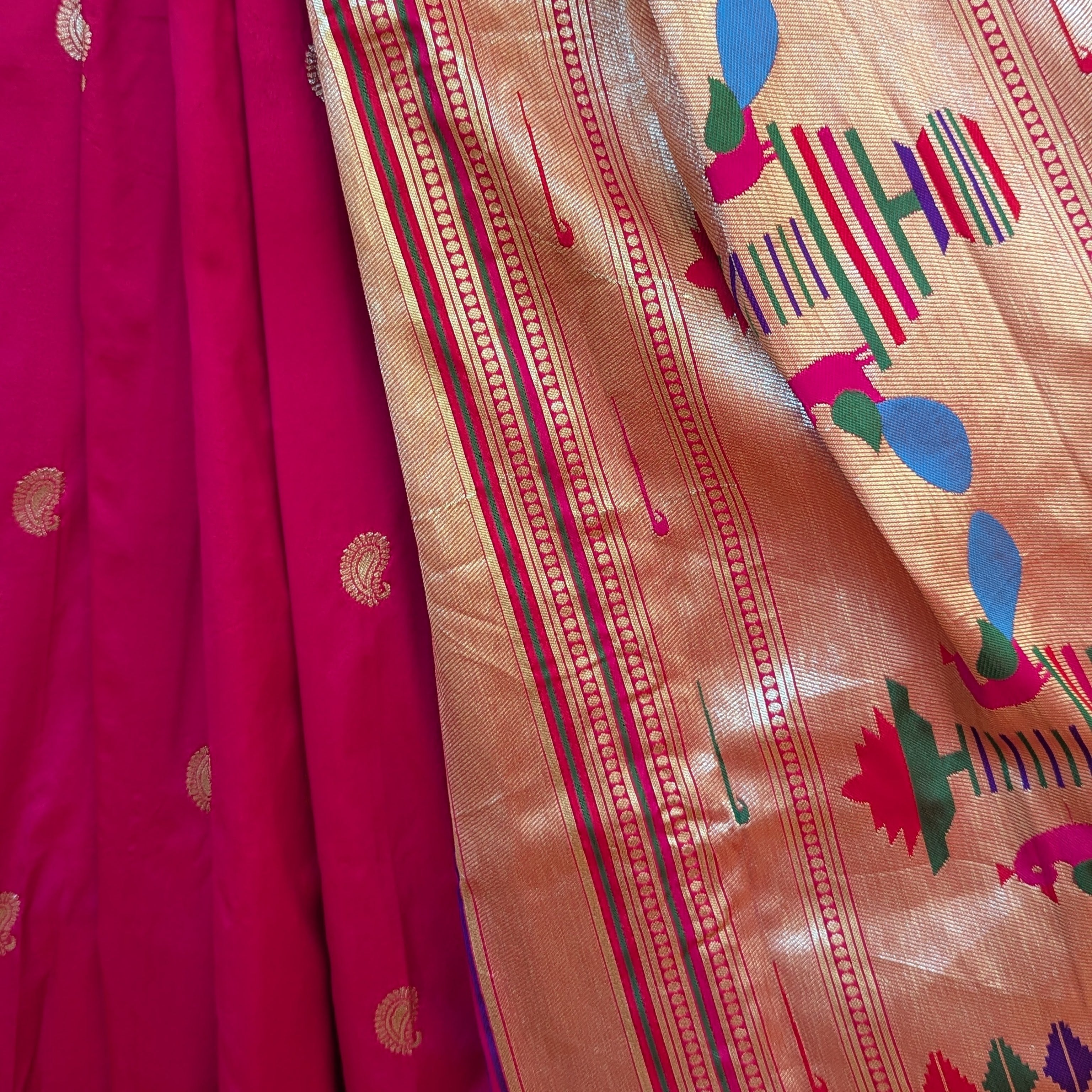 Semi Paithani Dupatta