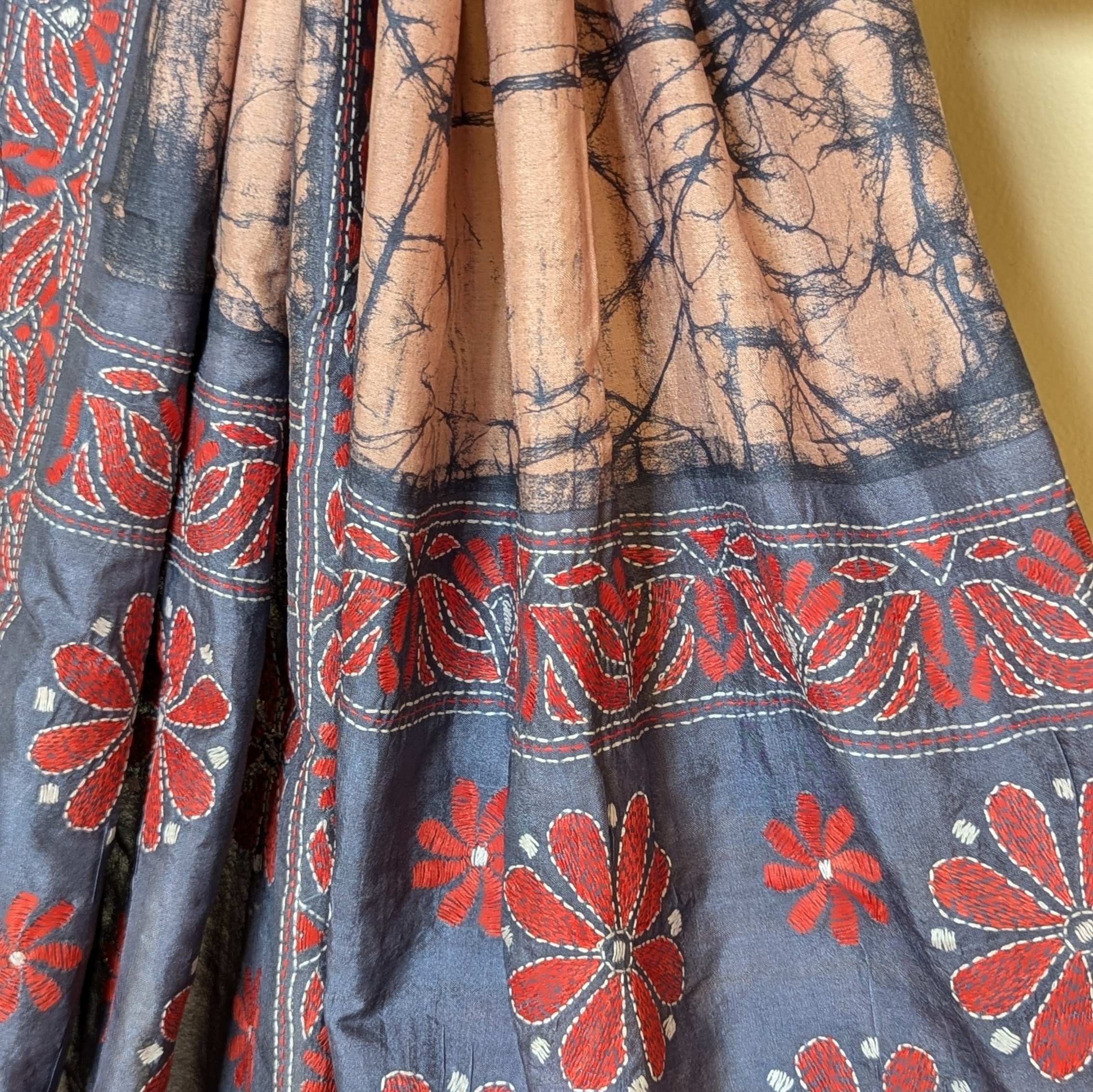 Kantha Silk Stole