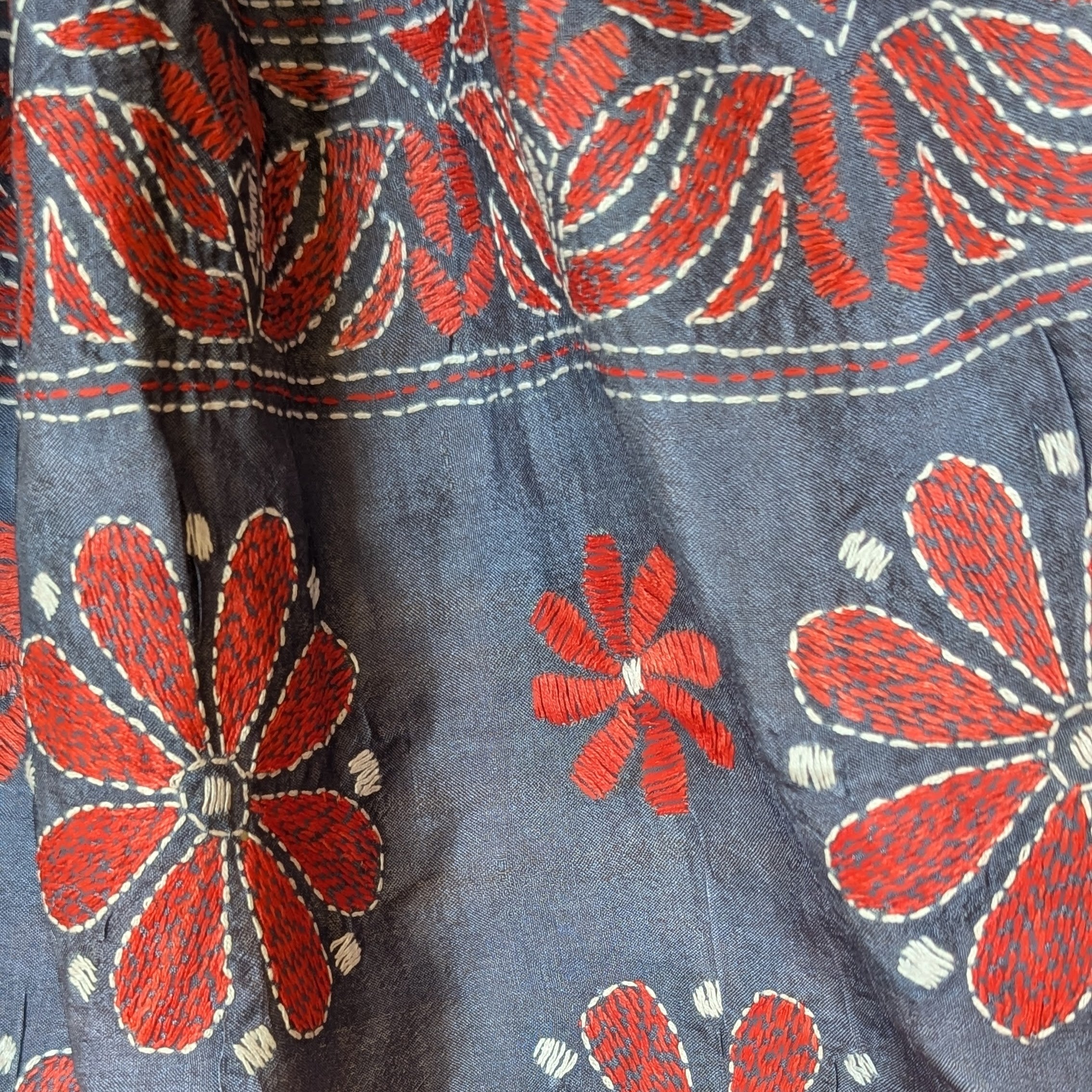 Kantha Silk Stole