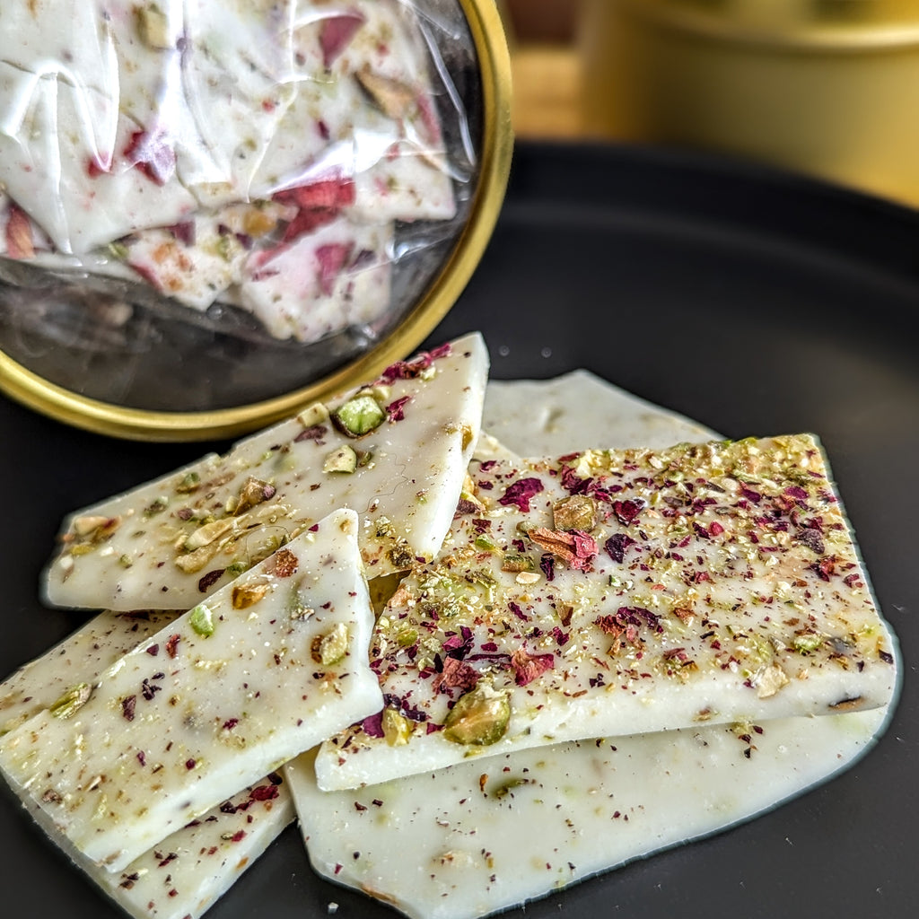 Rose & Pistachio White Chocolate