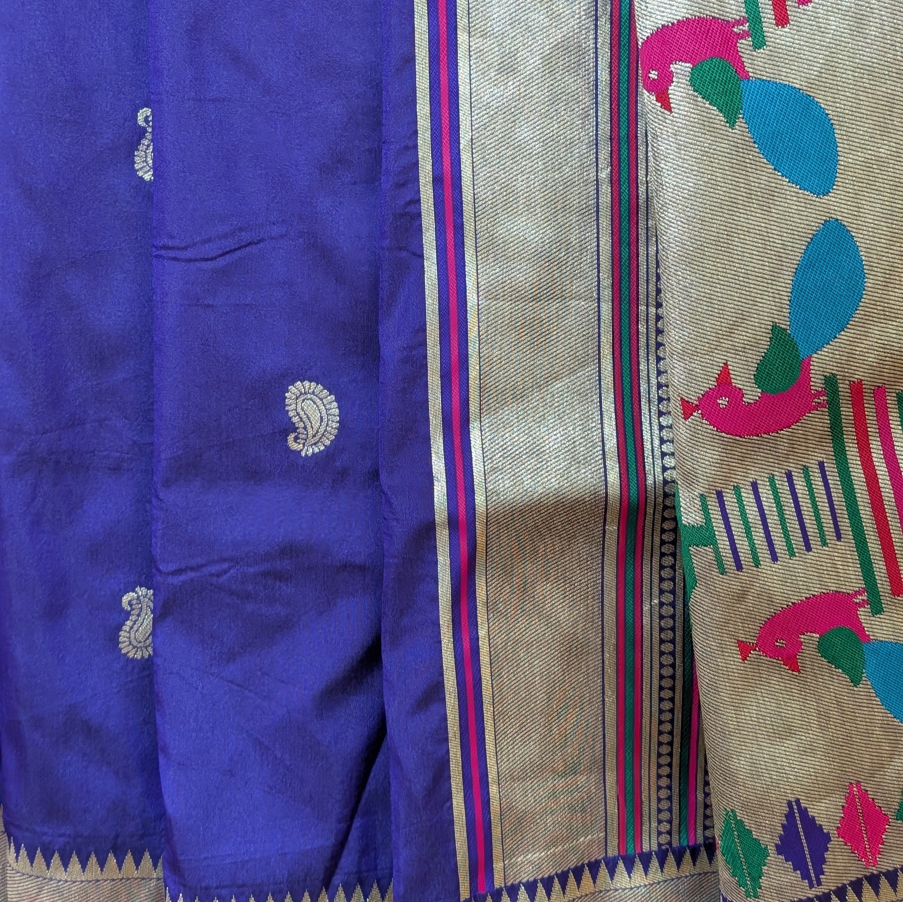 Semi Paithani Dupatta