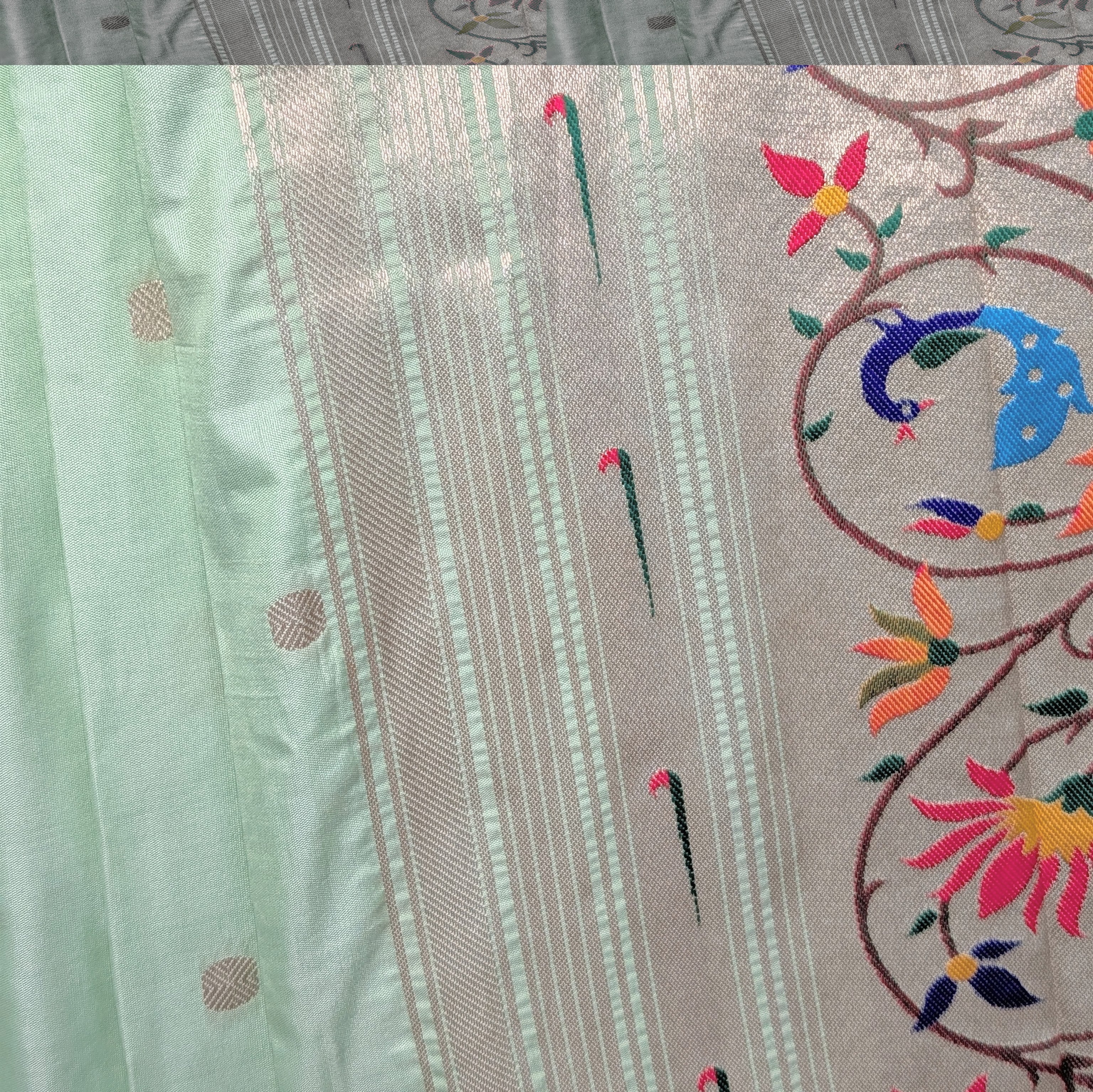 Semi Paithani Dupatta
