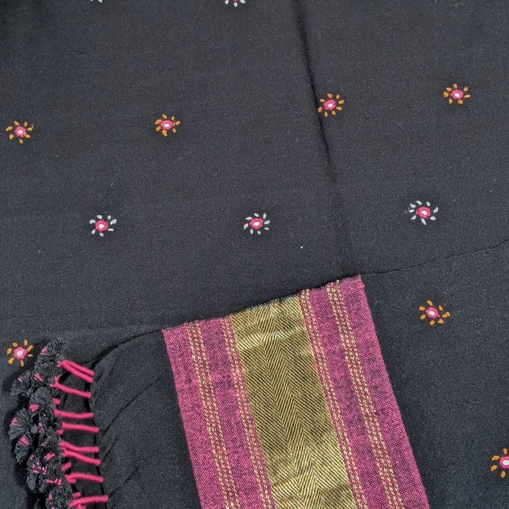 Mirrorwork Kutch Stole