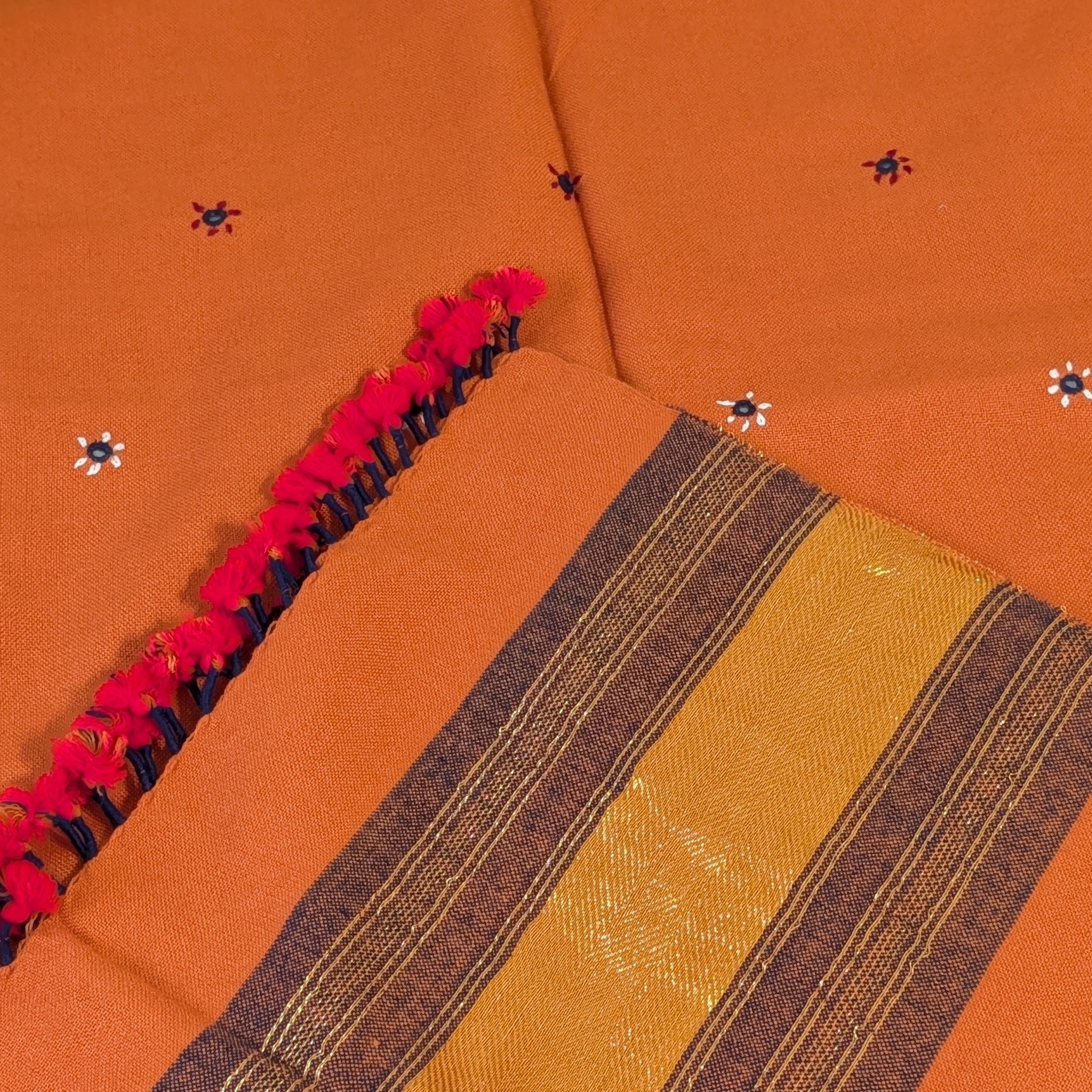 Mirrorwork Kutch Stole